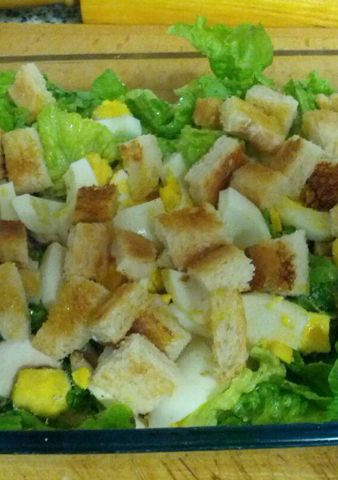 Una foto de Ensalada de champiñones