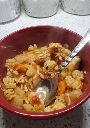 A picture of Sicilian Chicken Soup.