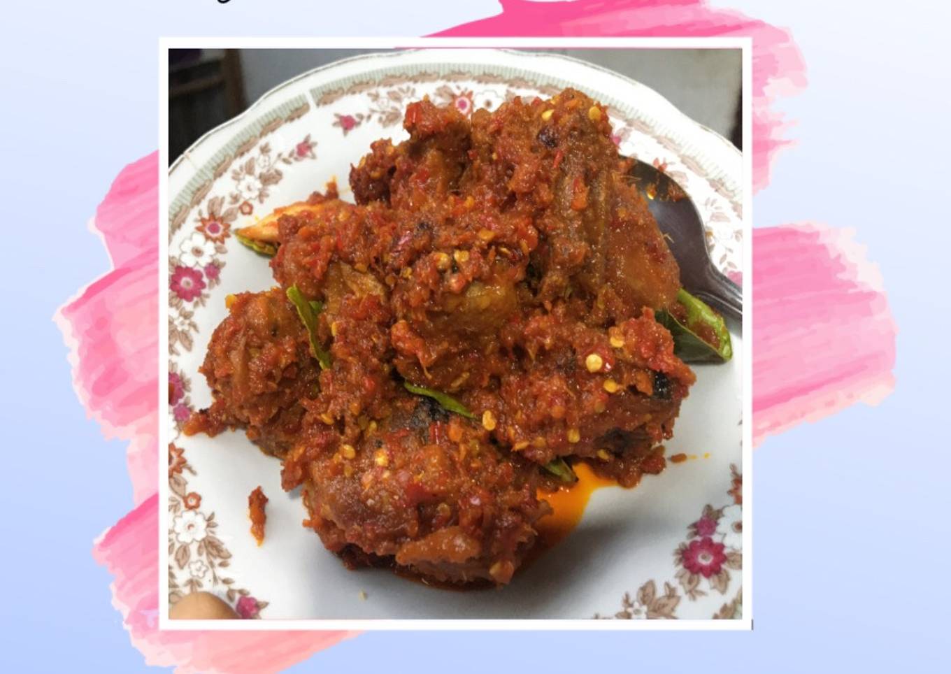 Tumis Ayam Balado Pedas / Ayam bumbu Merah