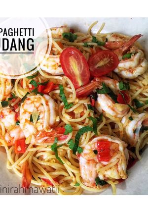 Foto resep Spaghetti Udang 🦐