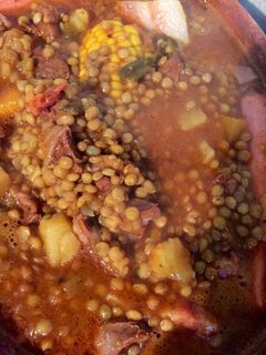 Una foto de Guiso de lentejas