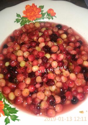 Foto resep Rujak buah wuni/uni/buni