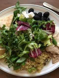 Una foto de Ensalada griega