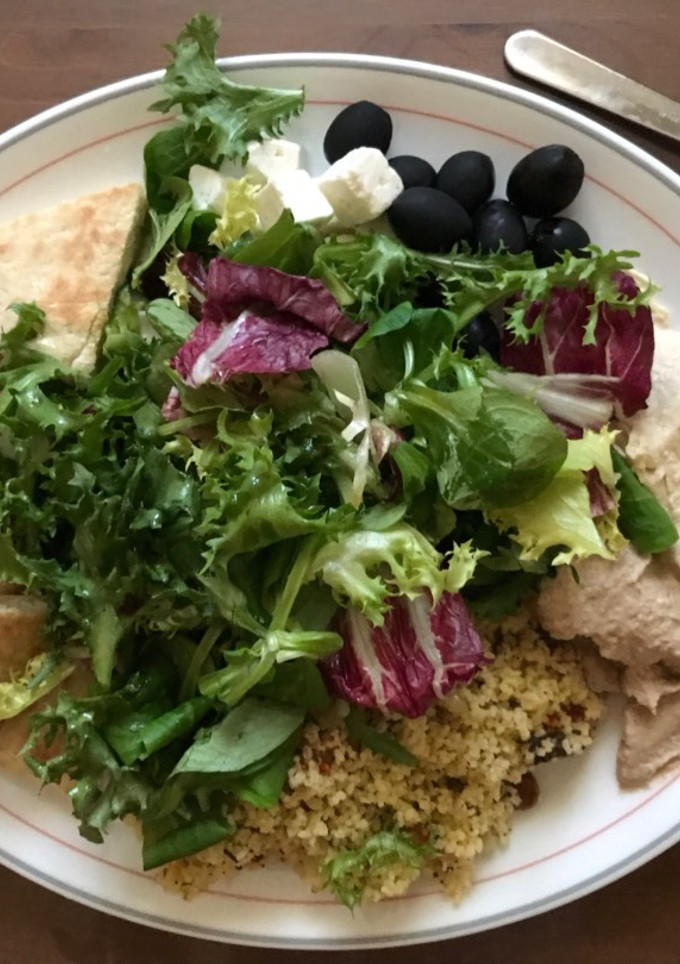 Una foto de Ensalada griega