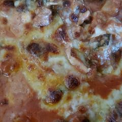 A picture of Keto Crockpot Eggplant Parmesan.