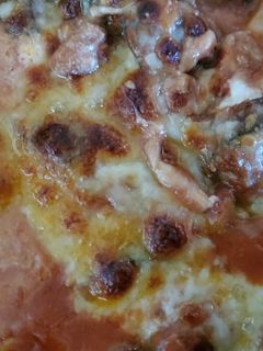 A picture of Keto Crockpot Eggplant Parmesan.