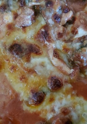 A picture of Keto Crockpot Eggplant Parmesan.