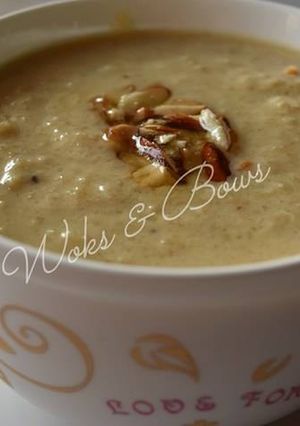 A picture of Brown Rice Keer/Pudding.