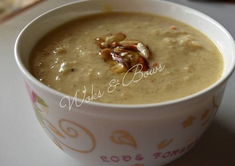 Recipe of Homemade Brown Rice Keer/Pudding