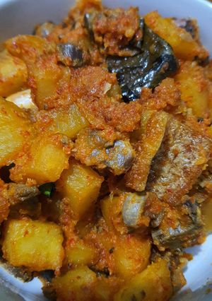 Foto resep Sambel goreng kentang ati ampela plus krecek