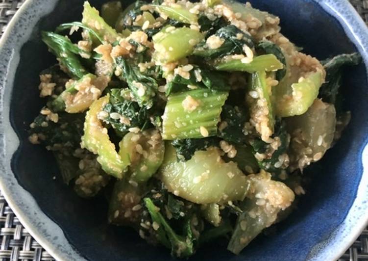 recept Goma Ae (Vegetable with sesame sauce)