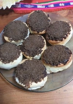Una foto de Tortitas negras