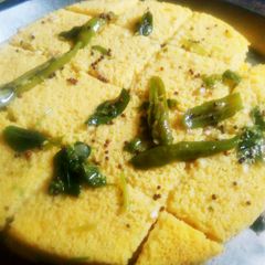 A picture of Dhokla.