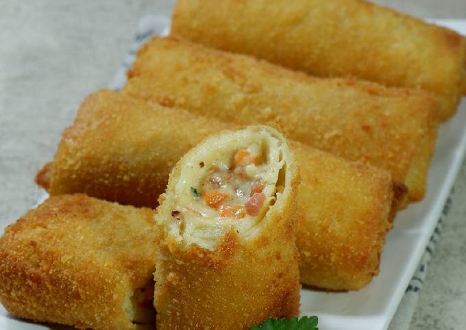 Resep Risoles Ragout Smoked Beef Sayur Oleh Anisakusuma80 Cookpad