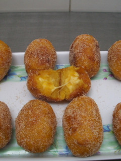 Una foto de Pastelitos de plátano con queso