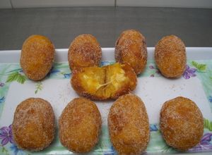 Una foto de Pastelitos de plátano con queso