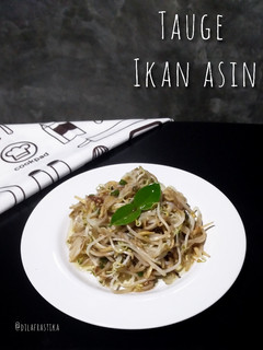 Foto resep Tauge Ikan Asin