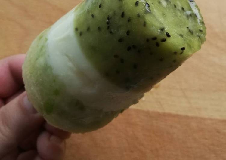 Recipe of Any-night-of-the-week Fruit ice cream kiwi and apple