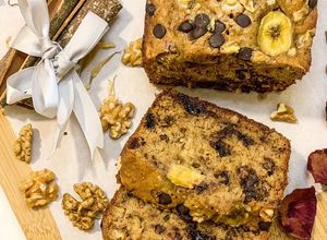 صورة لوصفة كيك الموز (Banana Bread)
