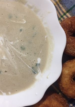 صورة لوصفة حساء الفطر