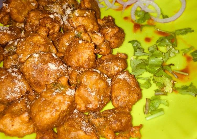 Soya chunks fritters