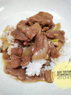 Foto resep Beef teriyaki ala saori