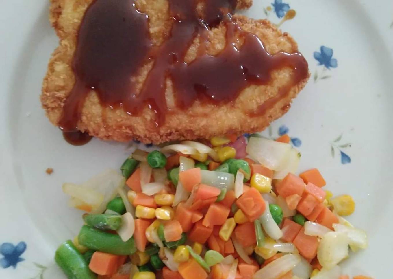 Dori katsu teriyaki