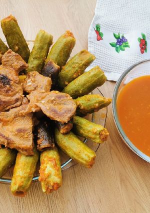 صورة لوصفة كوسا وباذنجان محشي على الطريقة اللبنانية 😋😋