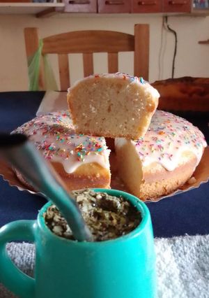 Una foto de Torta Matera de Limón