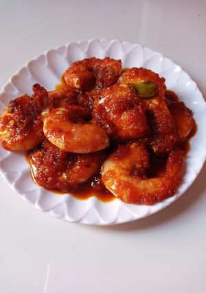 Foto resep Asam manis udang