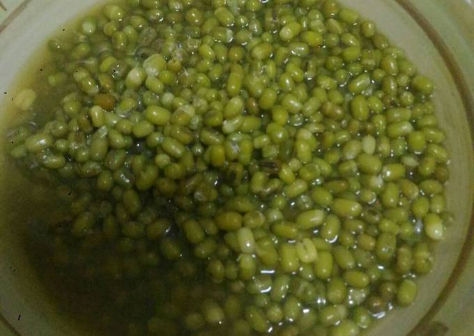 Cara Buat Kacang Hijau rebus manis Praktis