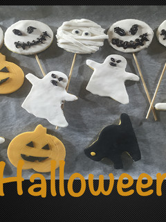 Una foto de Galletas Halloween