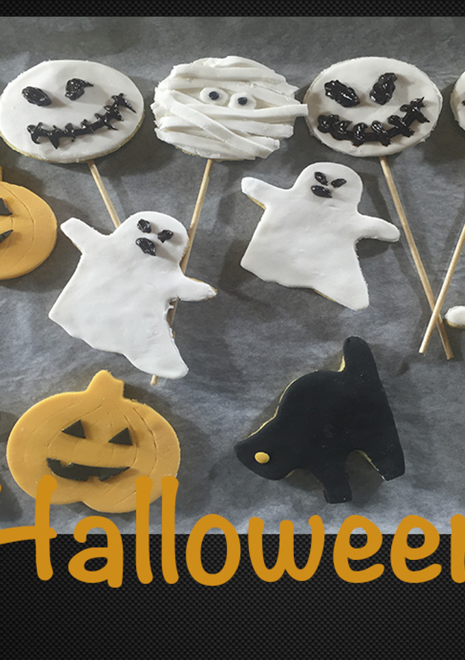 Una foto de Galletas Halloween