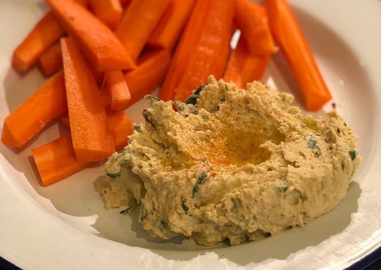 Basil hummus 🌿