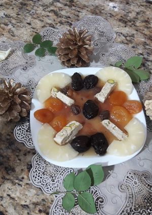 صورة لوصفة طاجين الحلو امممم روعه