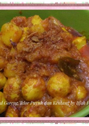 Foto resep Sambal Goreng Telor Puyuh dan Kentang
