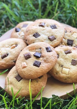 Une photo de Cookies 3 chocolat façons subway