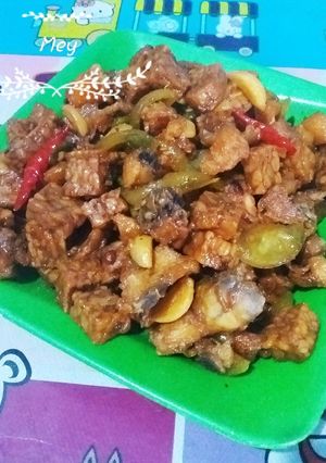 Foto resep Tumis Ayam Tempe