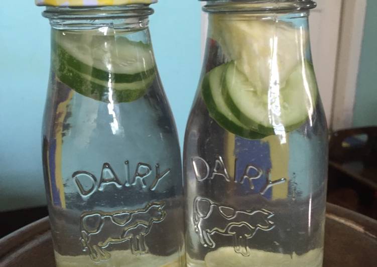 Cara masak Infused water  Mudah