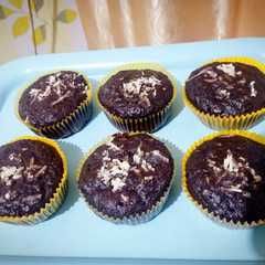 A picture of Muffin Banana Cocho enak tanpa loyang husus.