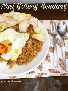 Foto resep Nasi Goreng Rendang ala Anak Kos