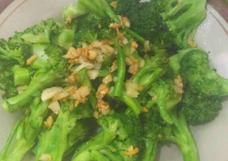 Resep Ca Brokoli baput yang Bikin Ngiler