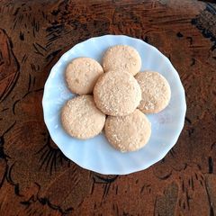 A picture of Coconut biscuits ❤️.