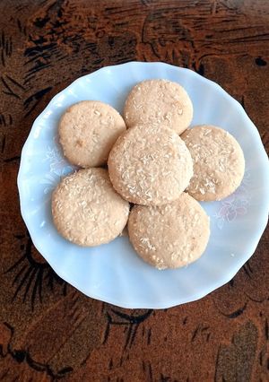 A picture of Coconut biscuits ❤️.