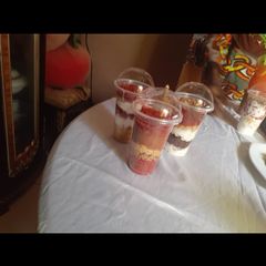 Cake parfait A picture of Cake parfait.