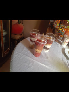 A picture of Cake parfait.
