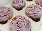 Una foto de buttercream de vainilla