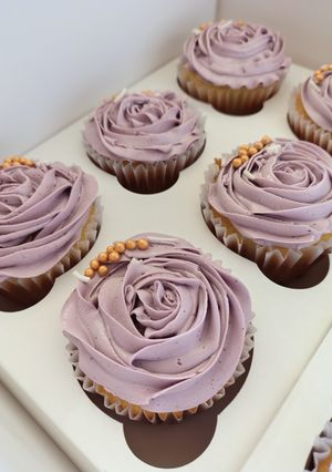 Una foto de Cupcakes con Buttercream suizo
