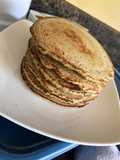 Pancakes de banana y avena