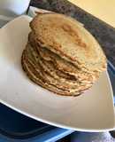 Pancakes de banana y avena